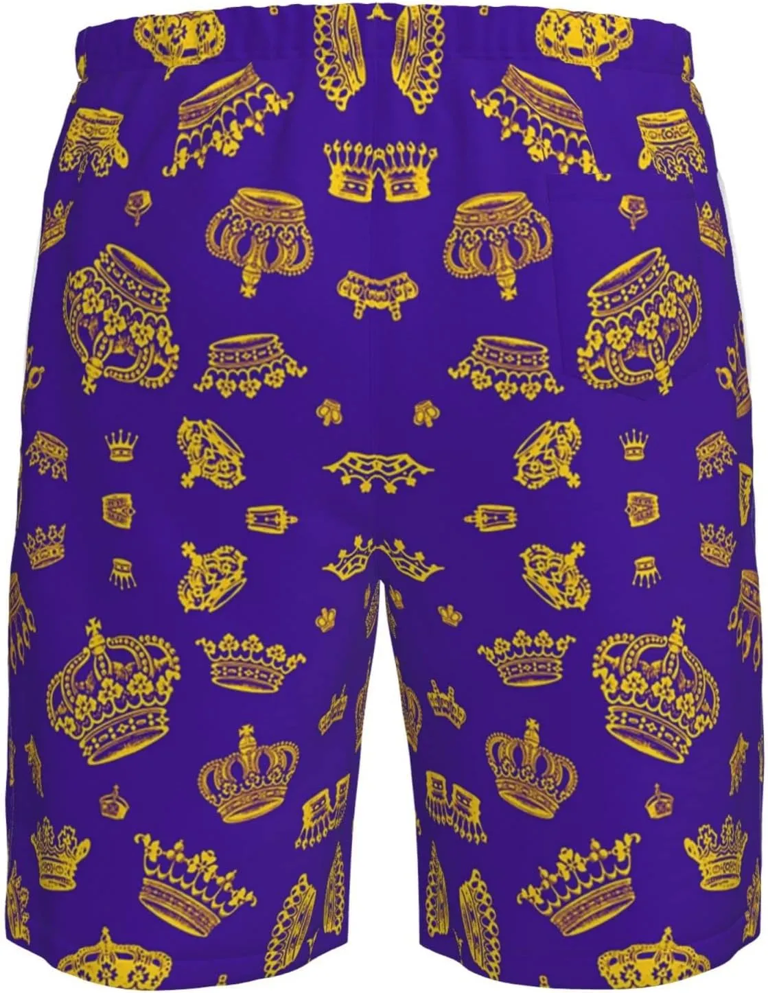 SWEET TANG Men's Soft Short Pants Breathable Beachwear Loose Shorts with Pockets