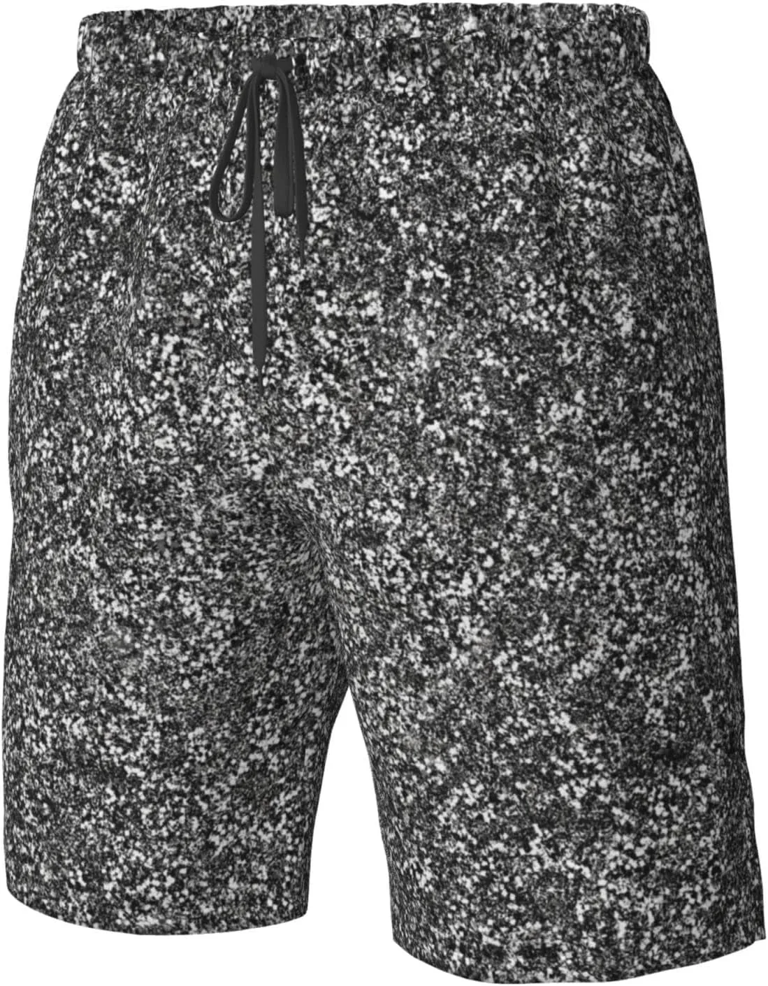 SWEET TANG Men's Soft Short Pants Breathable Beachwear Loose Shorts with Pockets