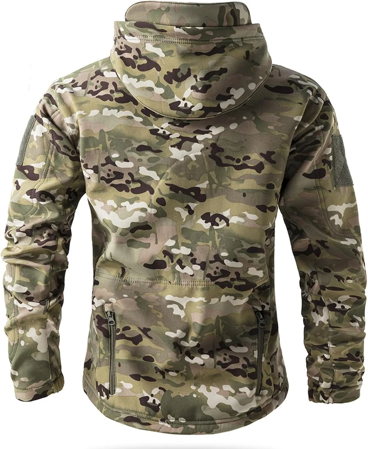 Tactical Jacket For Men Outdoor Camo Army Waterproof Windbreaker Jacket Softshell Military Hiking Hunting Coat