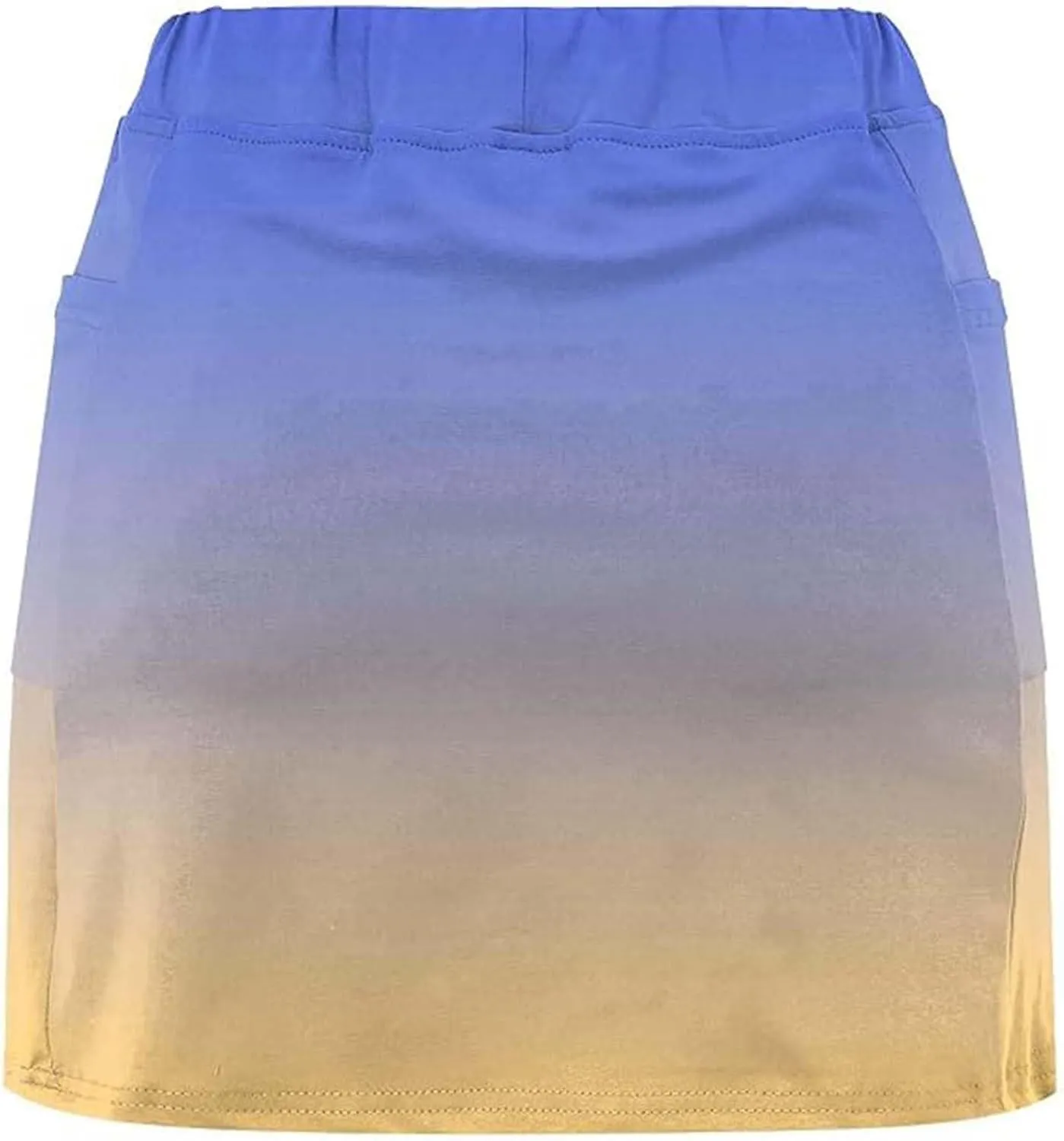 Tennis Skirts for Women with Shorts Tummy Control High Waisted Golf Skorts Running Workout Athletic Midi Skirt 2 in 1
