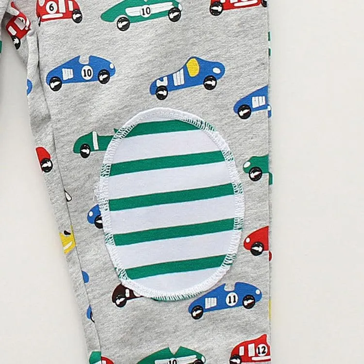 Toddler Boys Pants Cotton Bottoms for Kids Elastic Waist Jogging Trousers Active Sports Jogger Sweatpants 2-7T