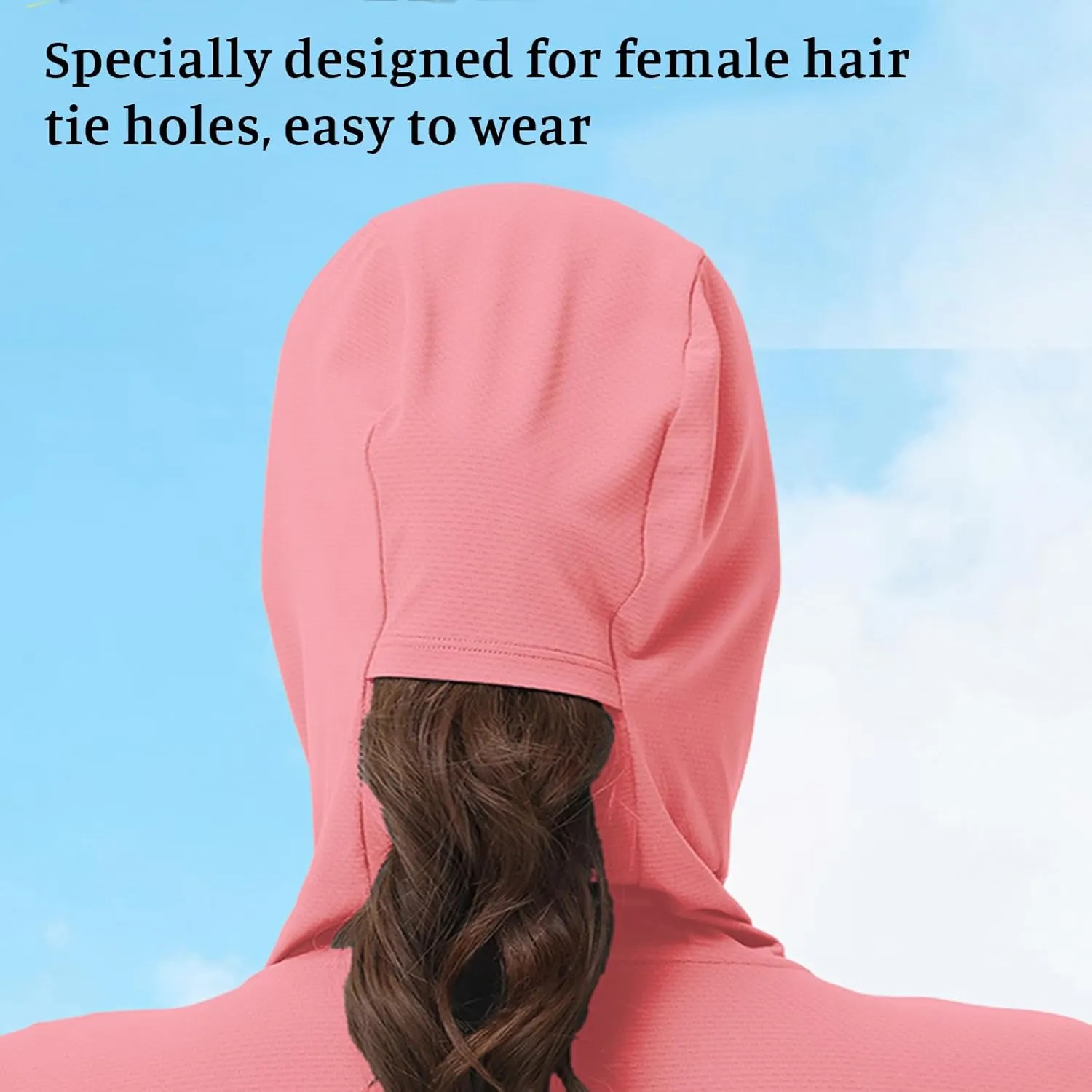 UV Sun Protection Shirts for Women UPF 50 Long Sleeve Sun Protection Clothing Athletic Hiking Jacket Hoodie Outdoor