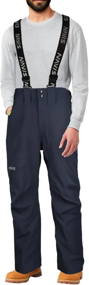 Waterproof Fishing Rain Suit - Wading Jacket & Bib Pants Set for Men, Foul Weather Gear
