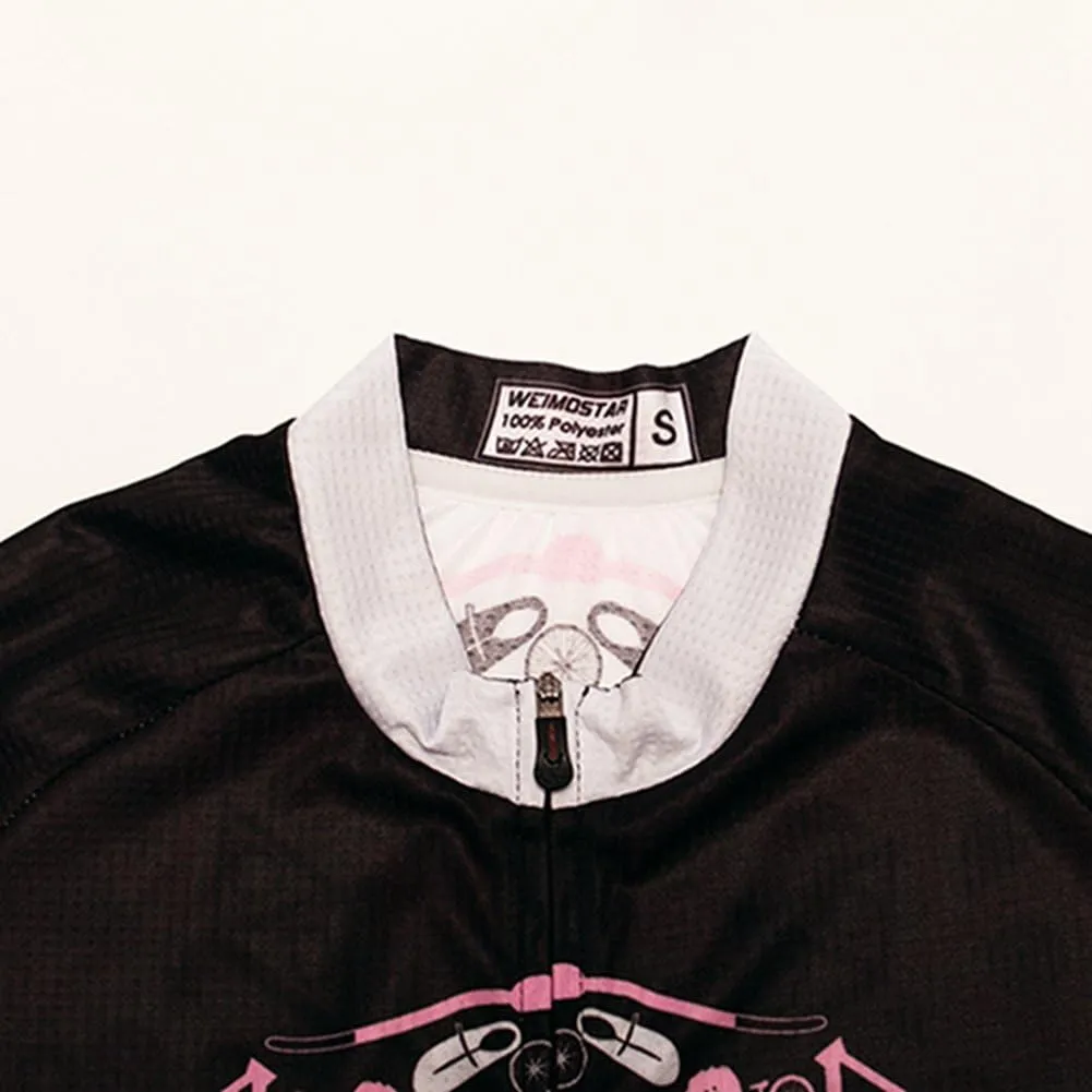 Weimostar Women Short Sleeve Cycling Jersey MTB Bike Sportswear Bicyle Clothing
