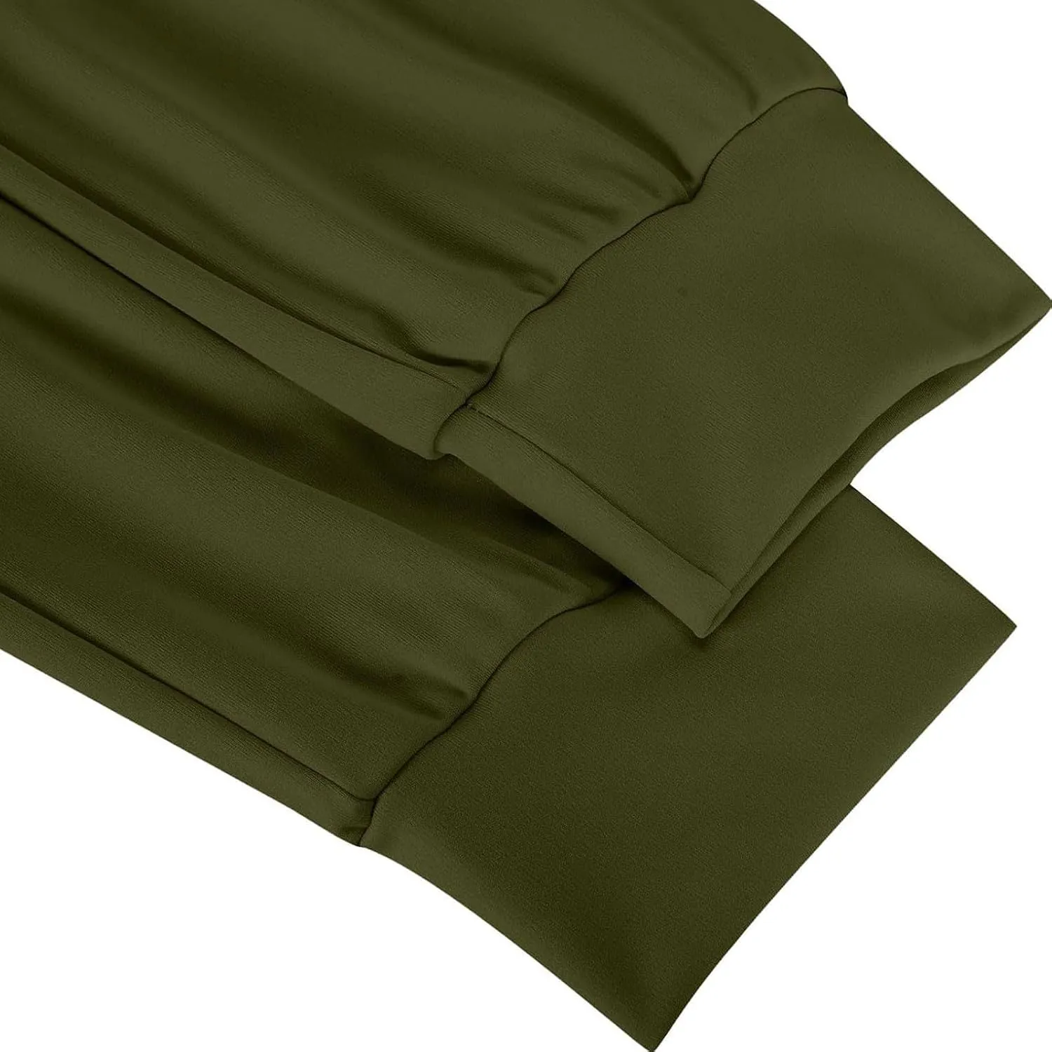 Womens Fleece Lined Joggers Winter High Waisted Winter Warm Sweatpants Thick Lounge Sweat Pants Bottoms with Pockets