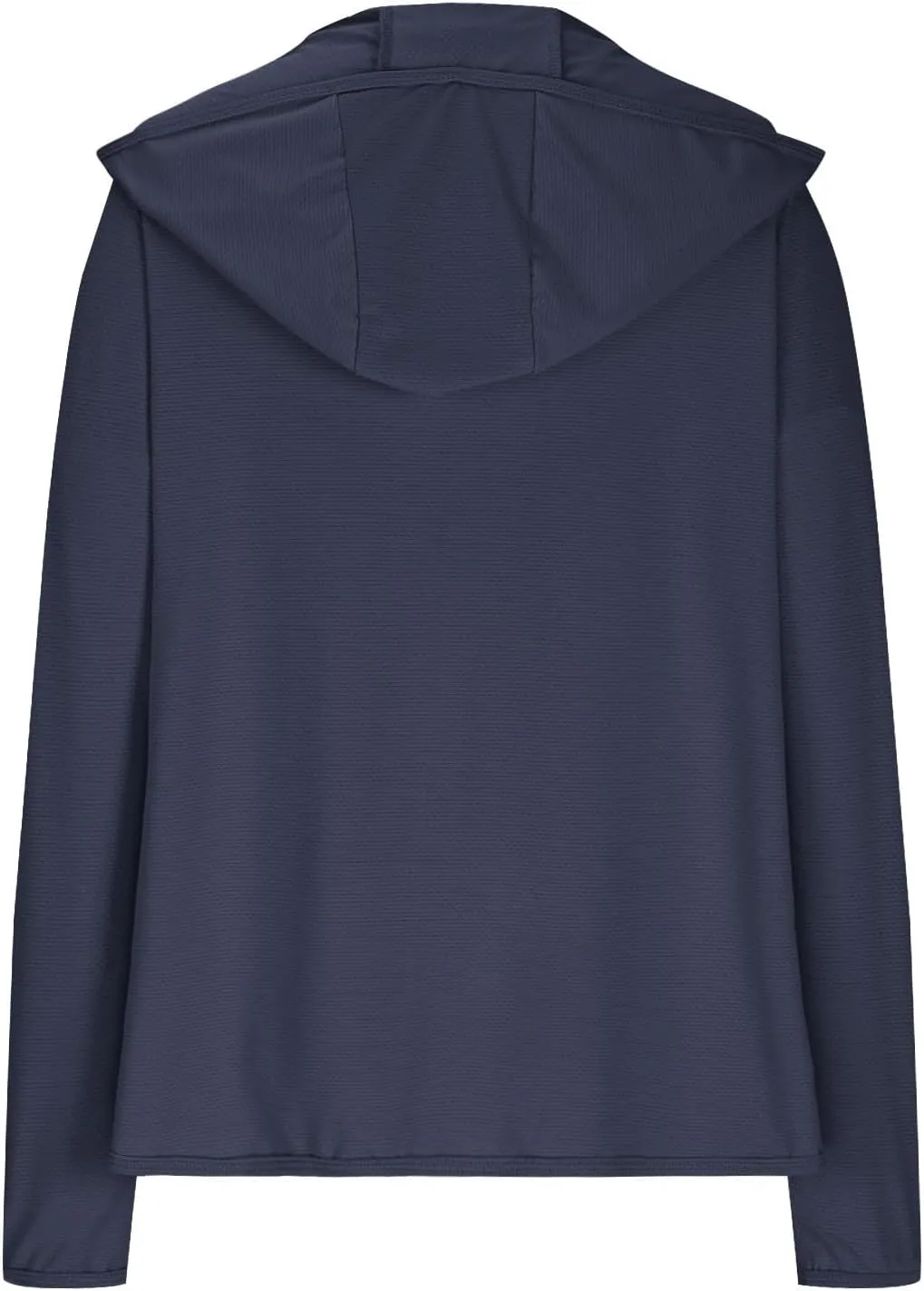 Women's UPF 50  Hooded Sun Shirt Lightweight Long Sleeve Sunscreen Hooded Jacket Summer Ultra Soft Full Zip Up Hoodie