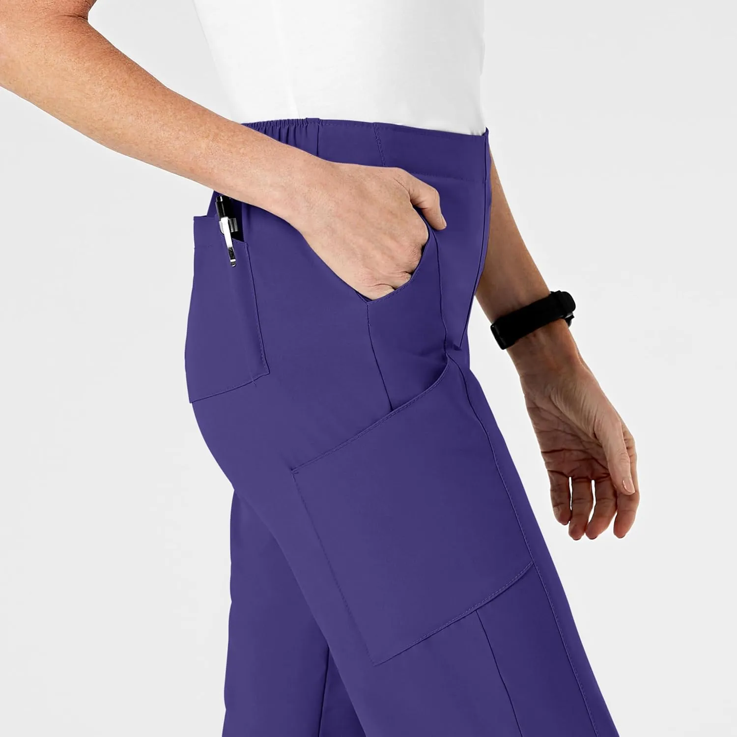 WonderWink W123 Scrubs Women's Flat Front Cargo Pant