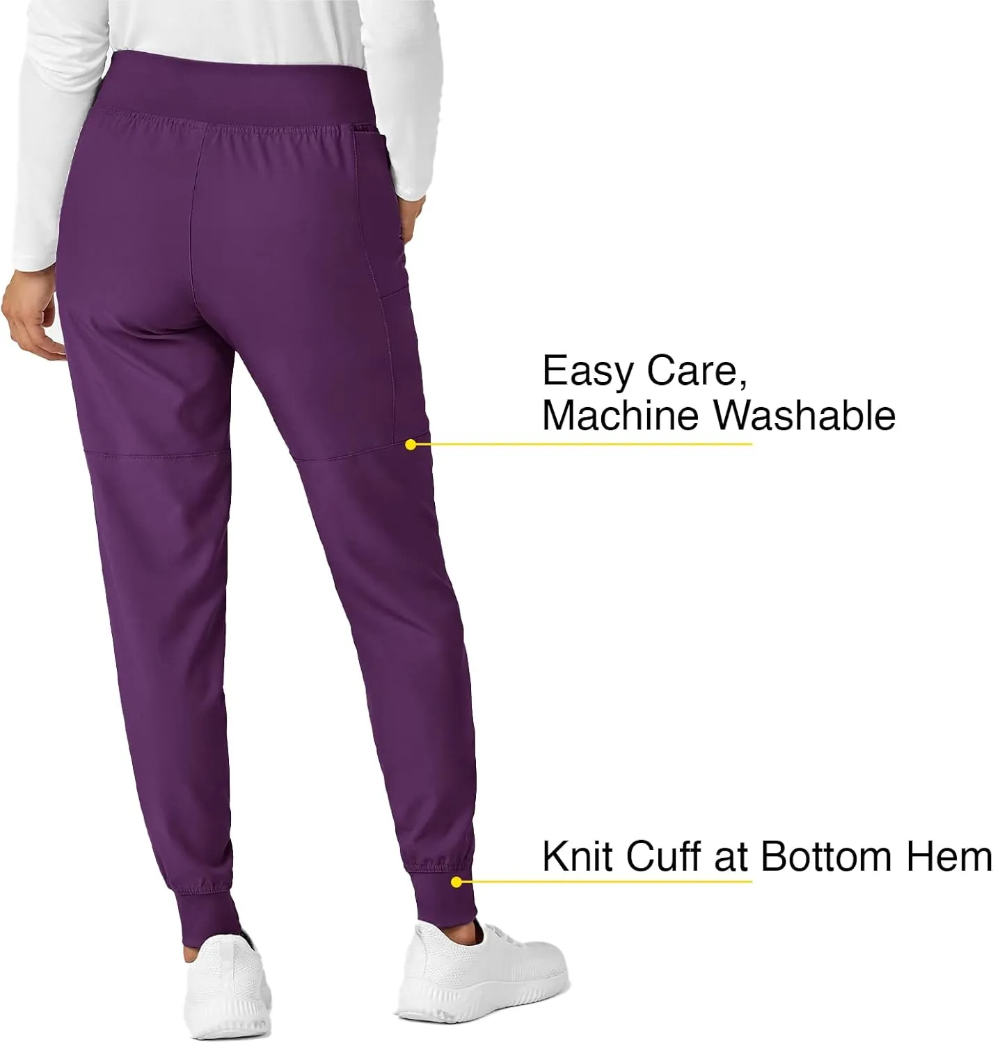 WonderWink Women's Comfort Waist Cargo Jogger Pant