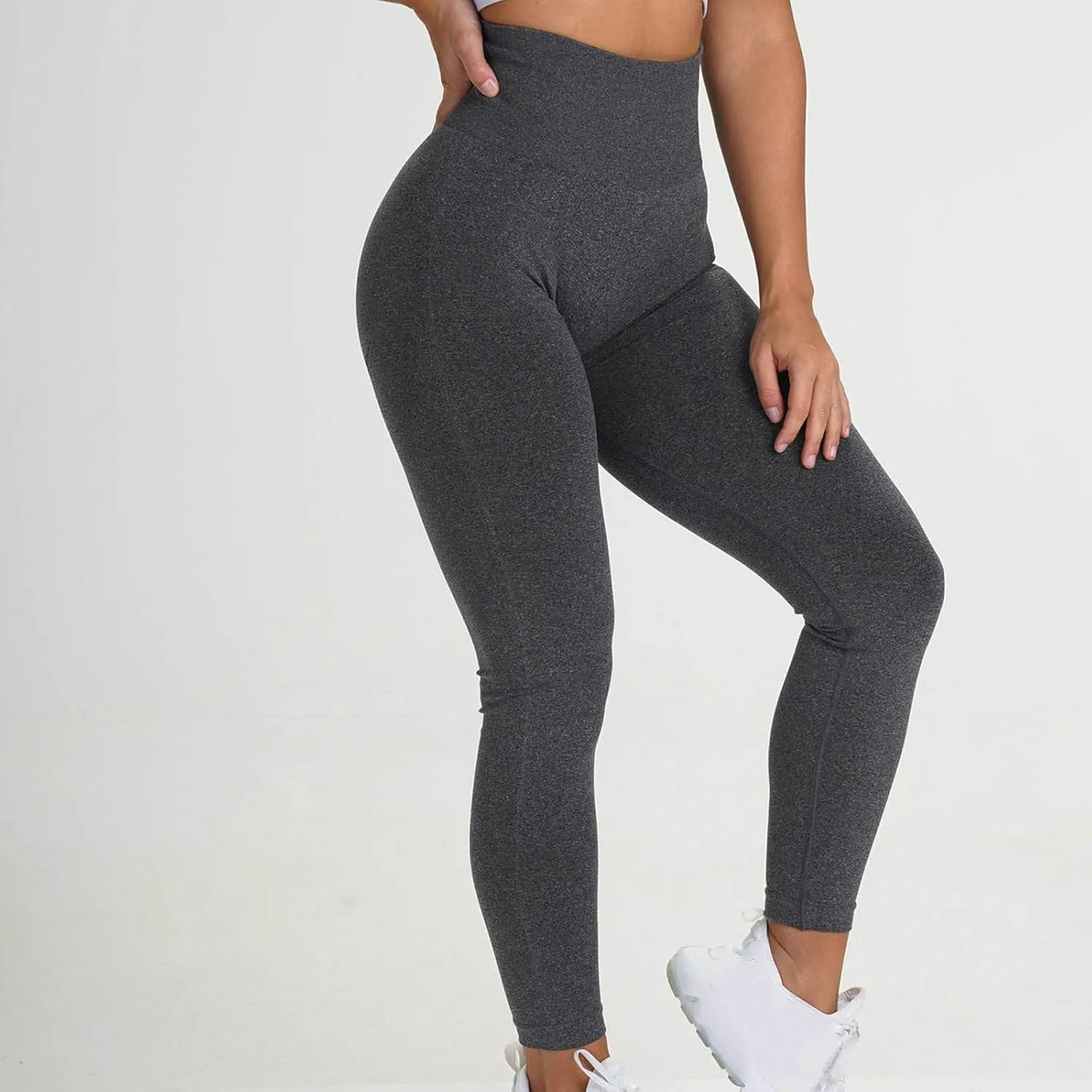Workout Leggings Compression Yoga Pants Women High Waist Tummy Control Butt Lifting Tight Bottoms Gym Running Joggers