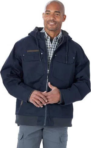 Wrangler Men's Riggs Workwear Tough Layers Insulated Canvas Work Jacket