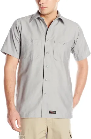 Wrangler Workwear Men's Short Sleeve Work Shirt