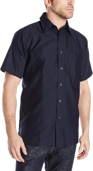 Wrangler Workwear Men's Short Sleeve Work Shirt