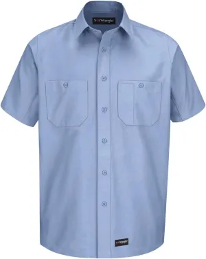 Wrangler Workwear Men's Short Sleeve Work Shirt