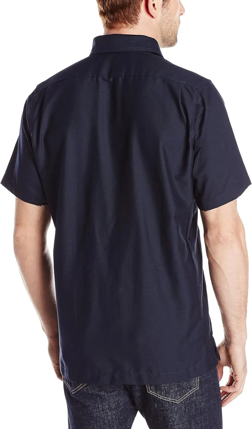 Wrangler Workwear Men's Short Sleeve Work Shirt