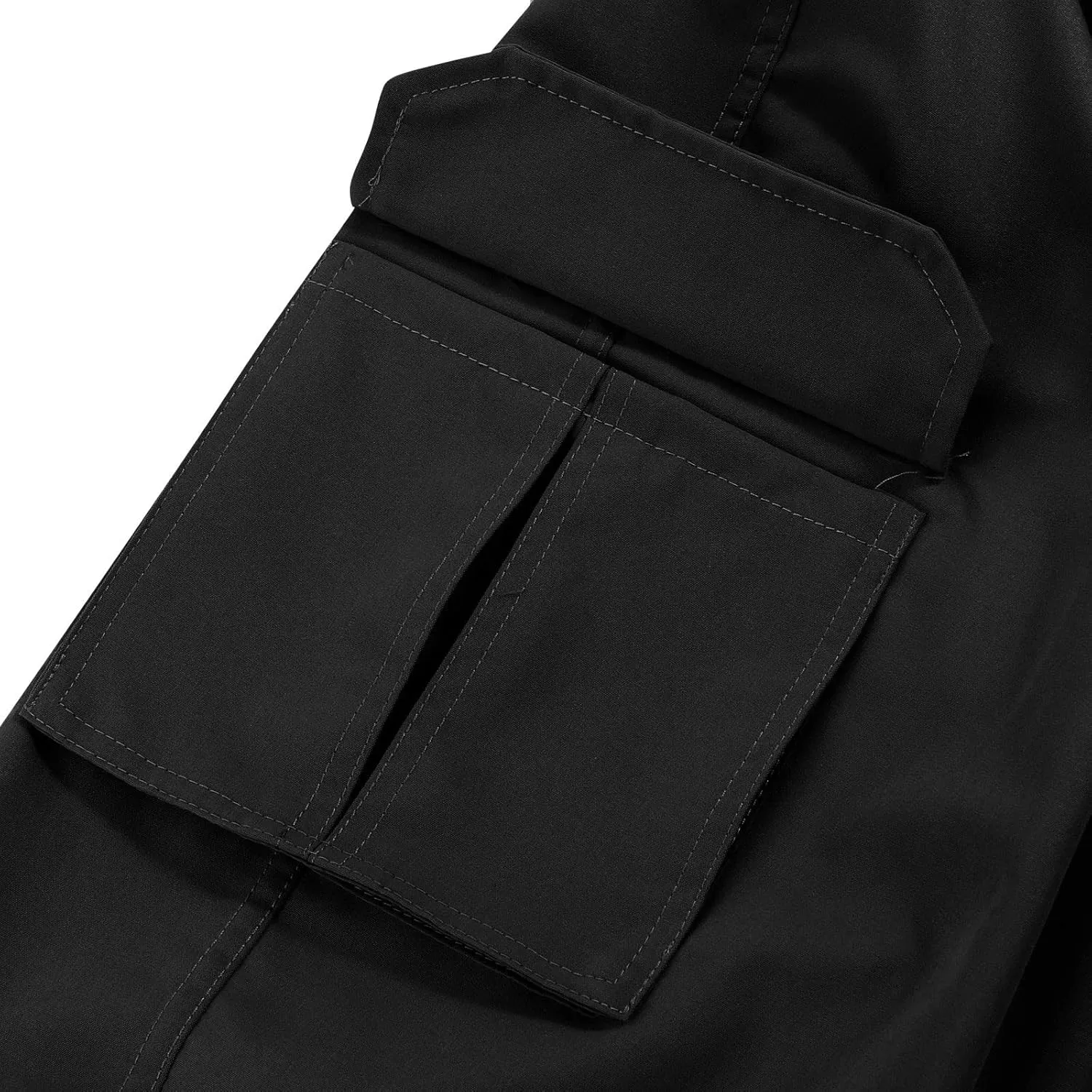 XIAXOGOOL Baggy Cargo Pants,Plus Size Cargo Pants for Men Casual Joggers Athletic Pants Loose Fit Outdoor Relaxed Trousers