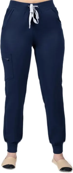 Yiyus Uniforms- Women's Joggers Yoga Pants Lightweight Athletic Tapered Causal Lounge Pants for Workout, Running